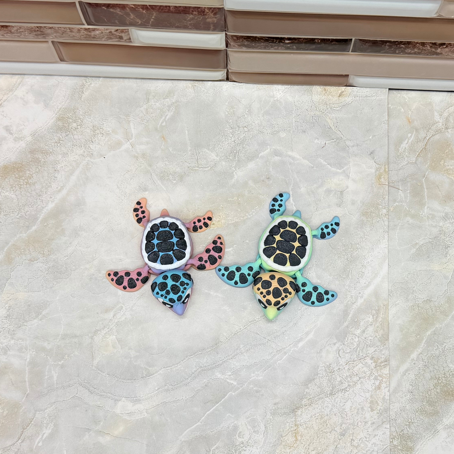 Rainbow Sea Turtle