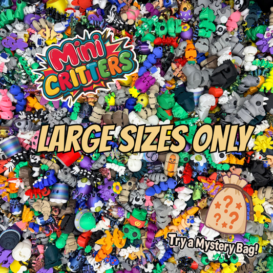 Mini Critters - Large Sizes Only