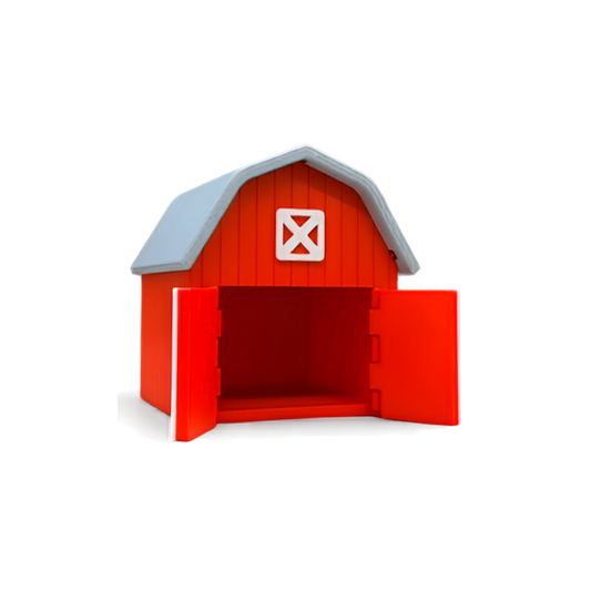 Red Barn Playhouse - Cozy Critter Barn