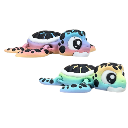 Rainbow Sea Turtle
