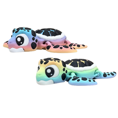 Rainbow Sea Turtle