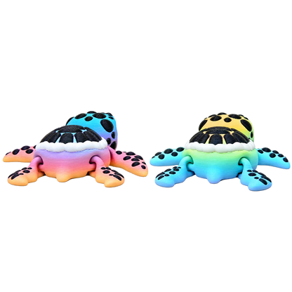 Rainbow Sea Turtle