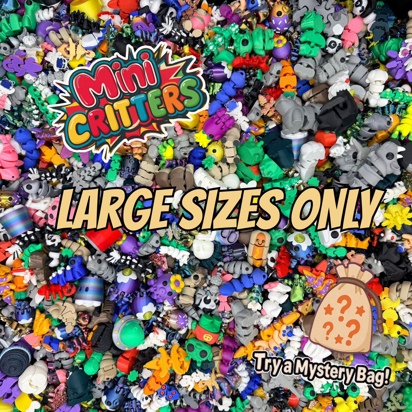 Mini Critters - Large Sizes Only