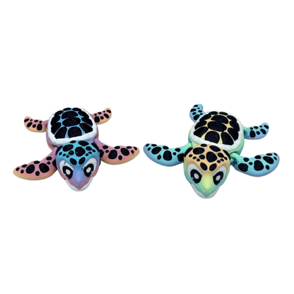 Rainbow Sea Turtle