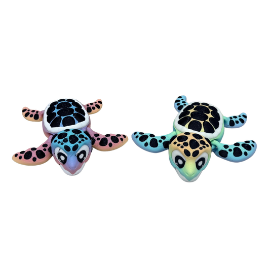 Rainbow Sea Turtle