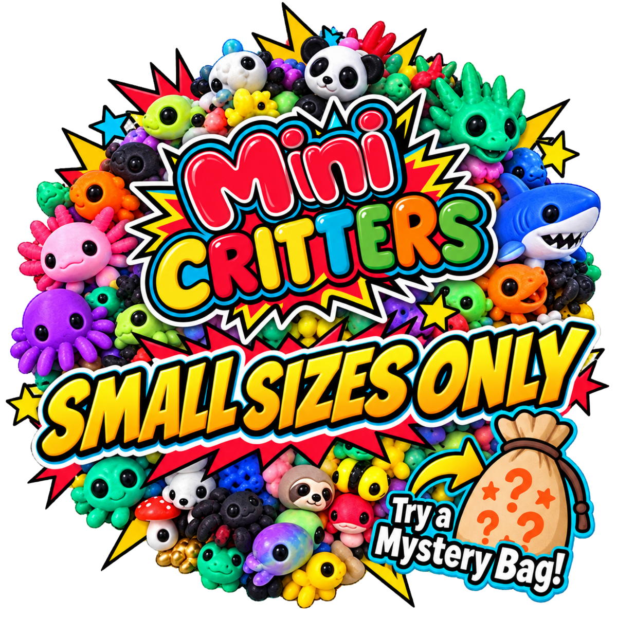 Mini Critters - Small Sizes Only